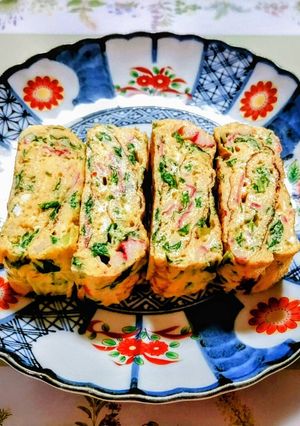 新感覚！具入り！スイートチリで玉子焼き-レシピのメイン写真