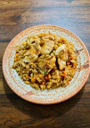 焼きそばの粉末ソースがヤバい☆絶品！炒飯-レシピのメイン写真