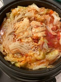 ズボラ♪ 手作りトマト鍋-レシピのメイン写真