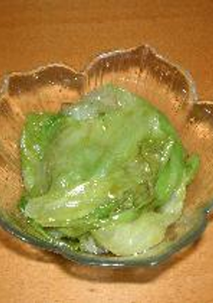 レタスの中華風和え物-レシピのメイン写真