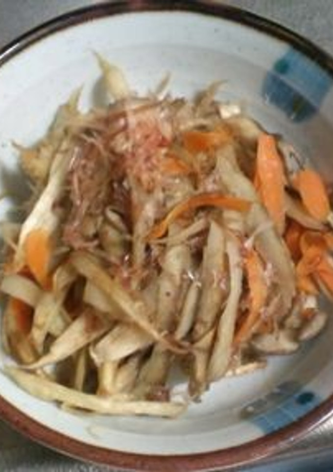 ごぼうとにんじん、シメジのきんぴら　　-レシピのメイン写真