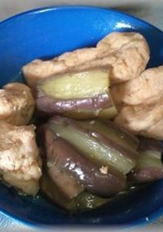 厚揚げとナスの煮物-レシピのメイン写真