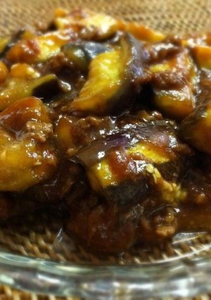 揚げないピリ辛麻婆茄子♪-レシピのメイン写真