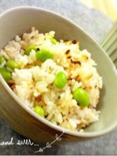 超簡単♪ほっこり枝豆ごはん-レシピのメイン写真