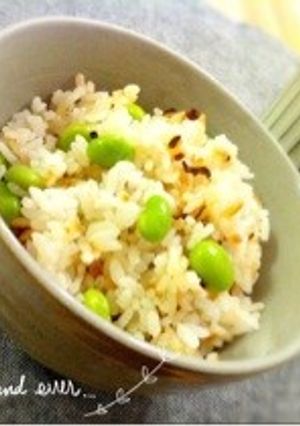超簡単♪ほっこり枝豆ごはん-レシピのメイン写真