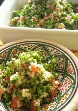 夏野菜のレバノン風タブレ-レシピのメイン写真