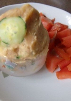 黄金の味でポテサラ、スモークサーモンと♪-レシピのメイン写真