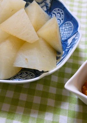 レンジ大根マヨ味噌がけ-レシピのメイン写真