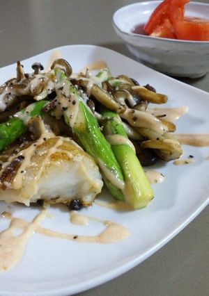 てんこ盛り野菜のタラのムニエル-レシピのメイン写真