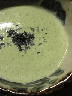 冷たいとろとろ緑のスープ(豆乳で)-レシピのメイン写真