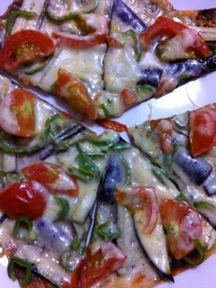 パリパリ夏野菜フライパンピザ-レシピのメイン写真