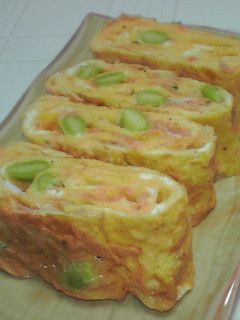 枝豆と桜えびの卵焼き-レシピのメイン写真