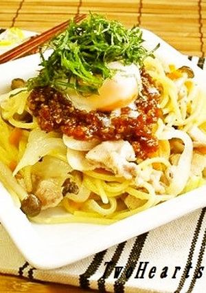 めちゃ簡単旨い❤夏は焼きタレマヨパスタ-レシピのメイン写真