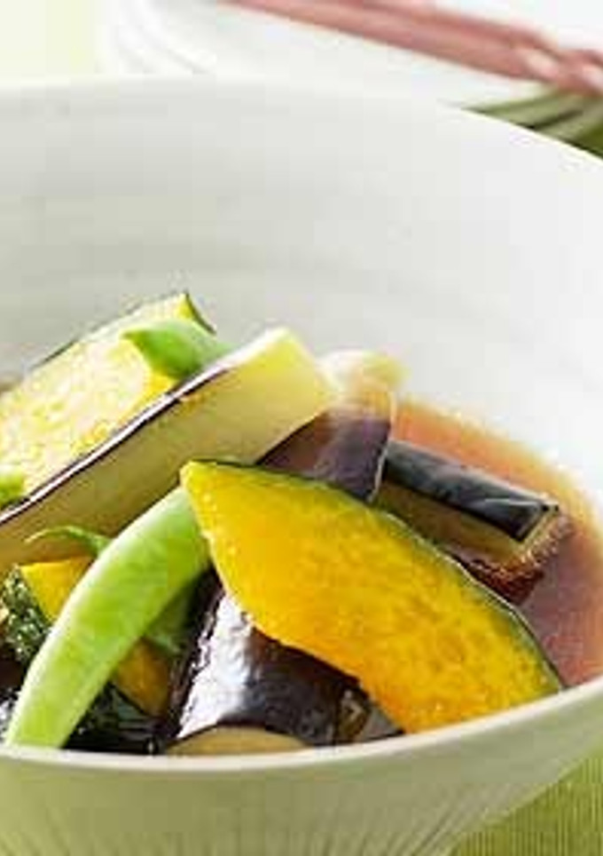 夏野菜のさっぱり揚げびたし-レシピのメイン写真