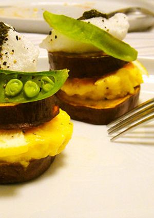 さつまいもの半熟オムレツサンド-レシピのメイン写真
