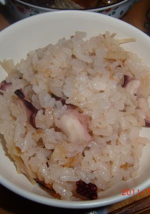 生姜の風味がそそる☆タコ飯♪-レシピのメイン写真