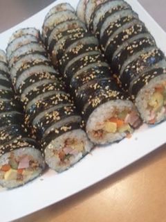 キンパプ~김밥~韓国風のり巻き!-レシピのメイン写真
