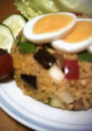 ソーセージ＋夏野菜のカレーピラフ-レシピのメイン写真