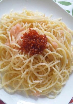 タラコ★イクラのパスタ-レシピのメイン写真