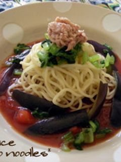 トマト&ゴマだれ冷やし中華♪-レシピのメイン写真