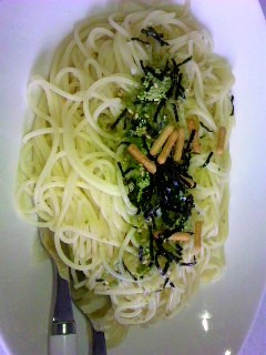 *お茶漬けパスタ*-レシピのメイン写真