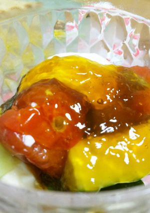 豆腐と夏野菜のポン酢ジュレ-レシピのメイン写真