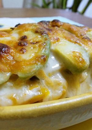 夏野菜とアボカドの味噌チーズ焼き-レシピのメイン写真