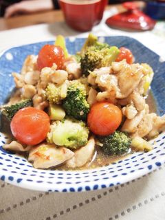 トマトとブロッコリーの甘酢鶏-レシピのメイン写真