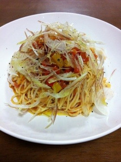 冷製パスタ〜ピリ辛カポナータ〜-レシピのメイン写真