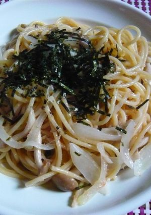 残り物で簡単！パスタ屋さん風たらこパスタ-レシピのメイン写真