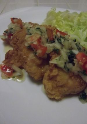 チキンの衣揚げ さっぱりソース-レシピのメイン写真