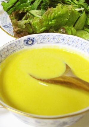 母直伝☆絶品甘~いカボチャのポタージュ-レシピのメイン写真