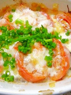 なすとトマトのチーズ焼き-レシピのメイン写真