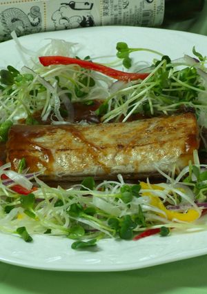 太刀魚の甘夏しょうが焼き-レシピのメイン写真