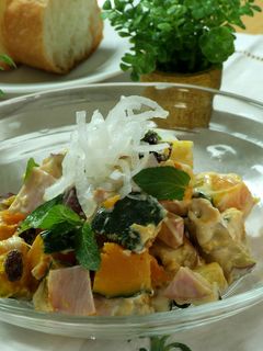 サツマイモなどの手作りカレーマヨサラダ-レシピのメイン写真