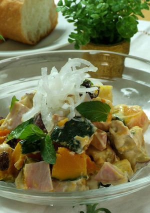 サツマイモなどの手作りカレーマヨサラダ-レシピのメイン写真
