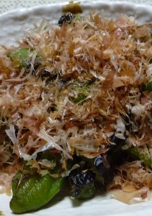 素焼き万願寺とうがらし-レシピのメイン写真