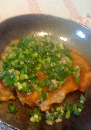 鶏の揚げ焼き☆ねぎまみれ-レシピのメイン写真