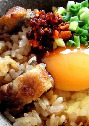 夏のぶっかけうなぎ飯-レシピのメイン写真