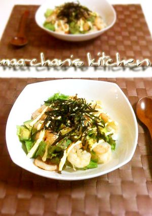 ゴマドレで♪えびアボカド丼♥-レシピのメイン写真