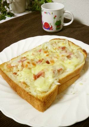 ＊ハニーマスタードBOCトースト＊-レシピのメイン写真