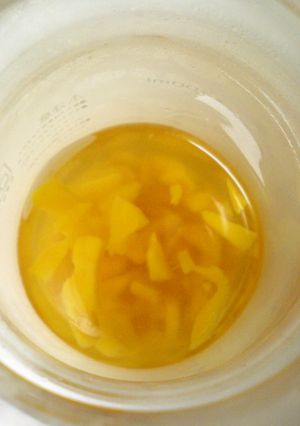 ドライマンゴーと穀物酢でサワードリンク-レシピのメイン写真