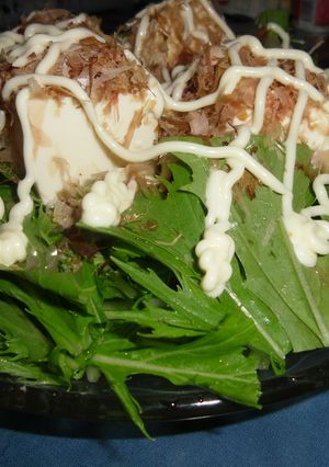水菜と豆腐のサラダ-レシピのメイン写真