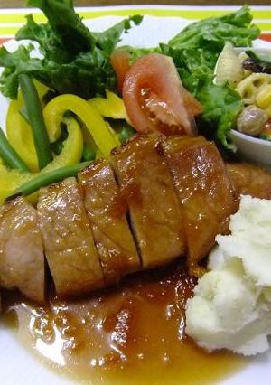 豚肉のマーマレード焼き。-レシピのメイン写真
