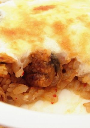 鰻とキムチのあっさり♪夏ドリア-レシピのメイン写真