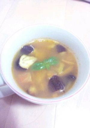 超簡単！夏野菜とささみのスープ-レシピのメイン写真