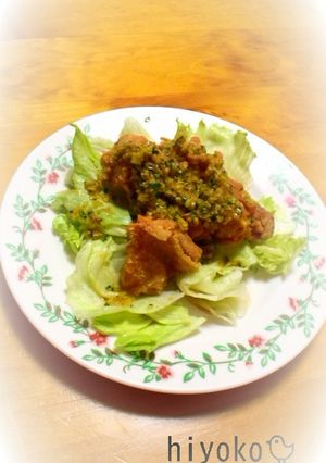 鶏竜田揚げ★きゅうりｿｰｽ-レシピのメイン写真