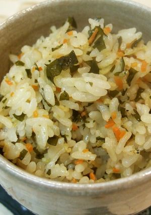 Ｃａたっぷり！しらすとわかめの混ぜご飯-レシピのメイン写真