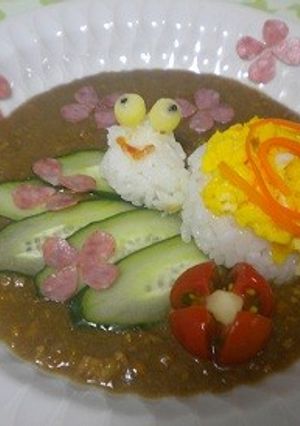 かたつむりカレー-レシピのメイン写真