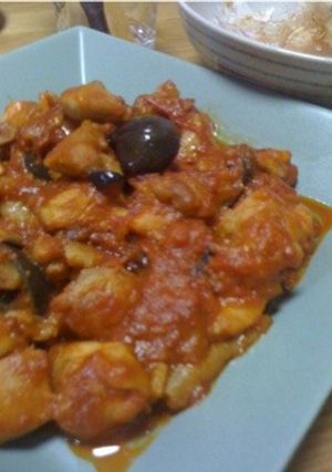 簡単☆鶏のトマト煮-レシピのメイン写真